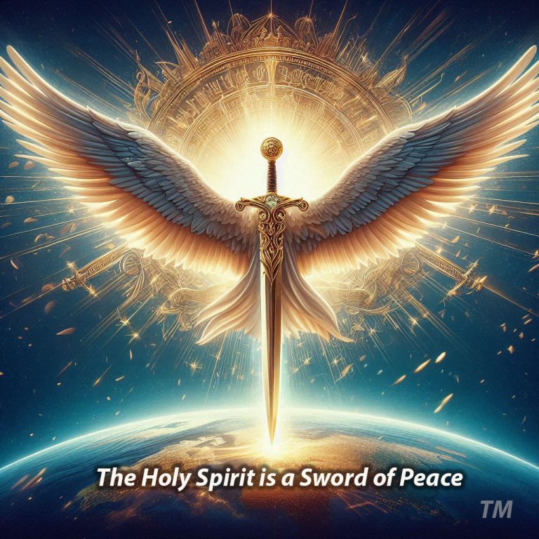 The sword of God brings peace not violence in the Bible