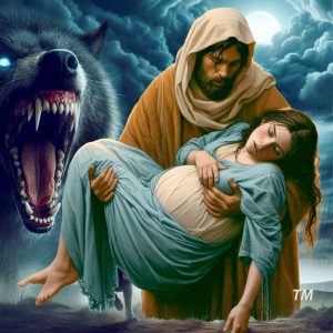 Jesus saves pregnant woman in crisis from wolves of false prophets