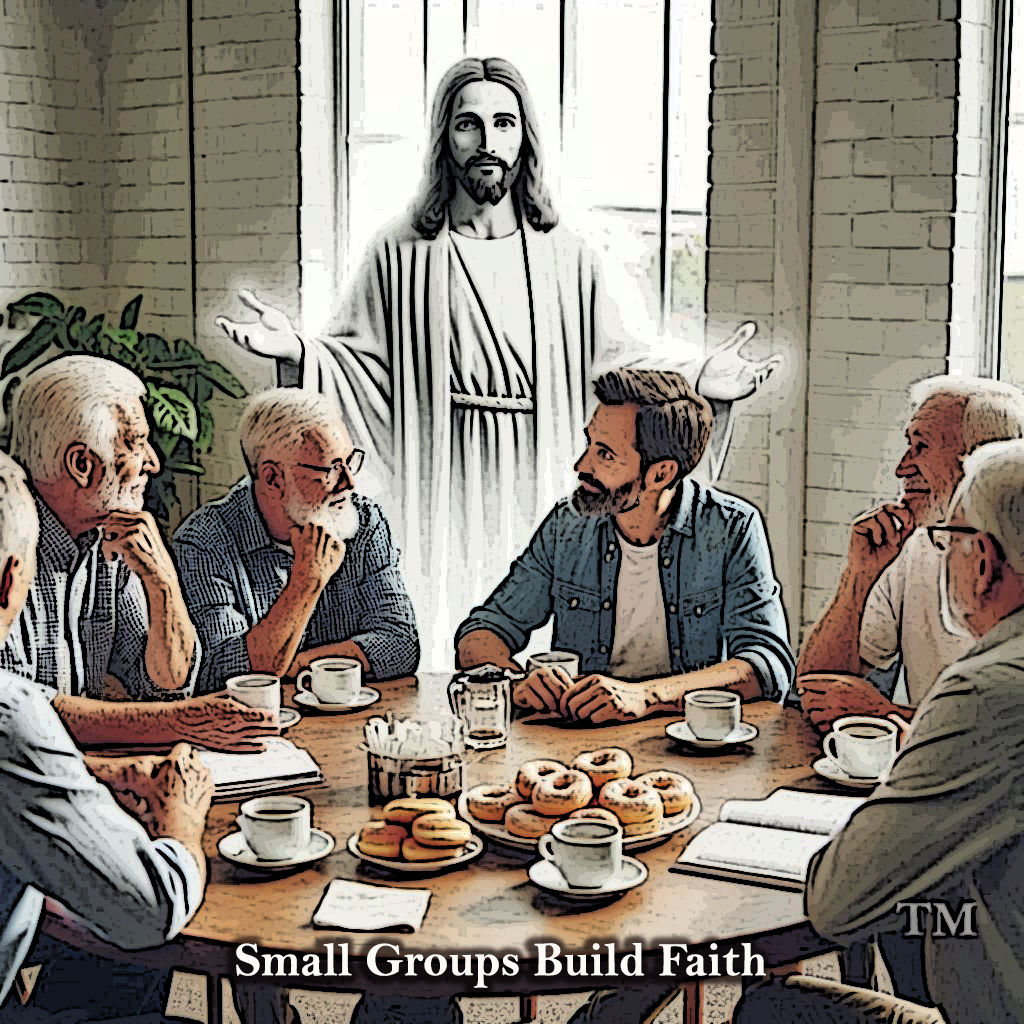 Christians who meet regularly in small groups build faith and support for each other through Christ